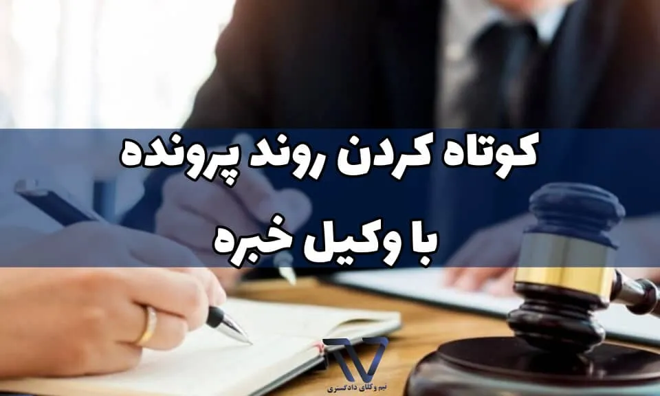 کوتاه کردن روند پرونده با وکیل خبره